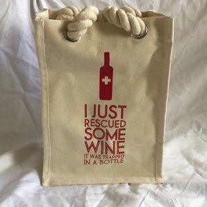 NWT fun Wine Bag